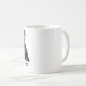 Frenchie Kaffee-Tasse Kaffeetasse (VorderseiteRechts)