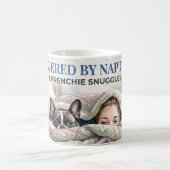 Frenchie Kuschelweiches Hundemutter-Shirt Kaffeetasse (Mittel)