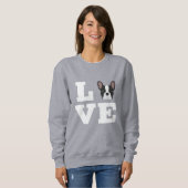 Frenchie Liebe Sweatshirt (Vorne ganz)