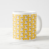 Frenchie-Liebhaber Jumbo-Tasse (Vorderseite Rechts)