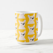 Frenchie-Liebhaber Kaffeetasse (VorderseiteRechts)