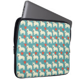 Frenchie-Liebhaber Laptopschutzhülle (Vorne Rechts)