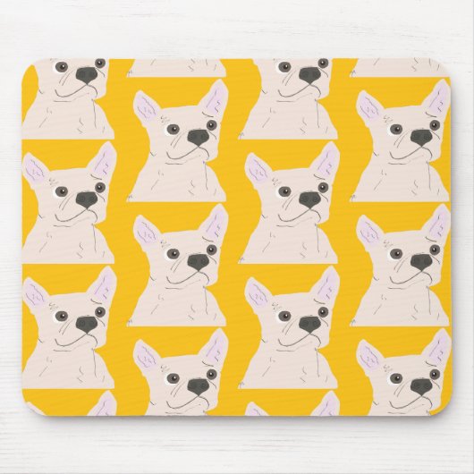 Frenchie-Liebhaber Mousepad (Vorne)