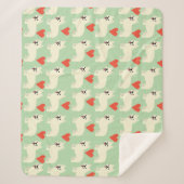 Frenchie Liebhaber Sherpadecke (Vorderseite)