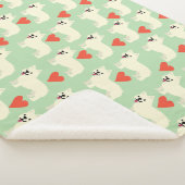 Frenchie Liebhaber Sherpadecke (3/4)