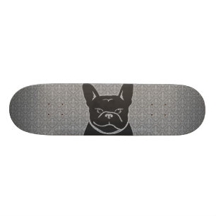 FRENCHIE LILIE Holzkohlen-GrauSkateboard Skateboard