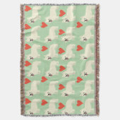 Frenchie Lover Decke (Vorderseite Vertikal)