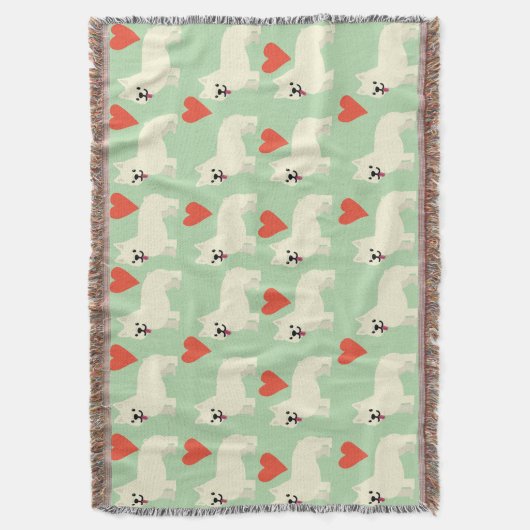 Frenchie Lover Decke (Vorderseite Vertikal)