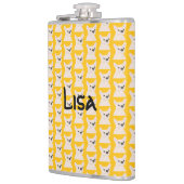 Frenchie Lover Flachmann (Links)