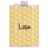 Frenchie Lover Flachmann (Vorderseite)