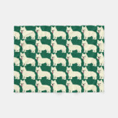 Frenchie Lover Fleecedecke (Vorderseite (Horizontal))