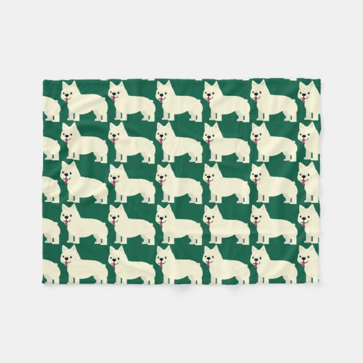 Frenchie Lover Fleecedecke (Vorderseite (Horizontal))