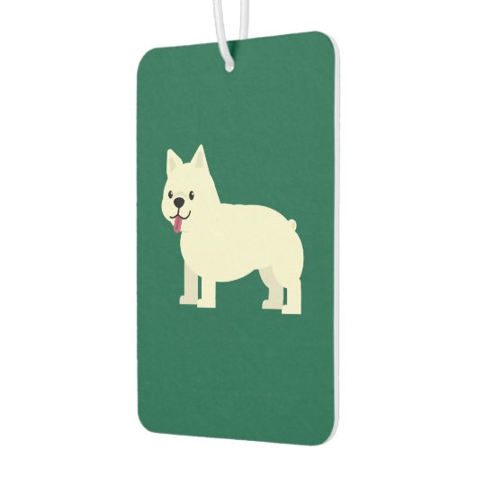 Frenchie Lover Green Autolufterfrischer (Links)
