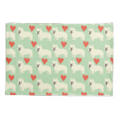 Frenchie Lover Kissenbezug (Rückseite)