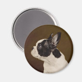 Frenchie Magnet (Vorderseite/Rückseite)