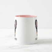 Frenchie Mama Black und Tan French Bulldog Tasse (Zentrum)