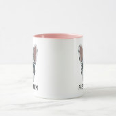 Frenchie Mama Blue Merle French Bulldog Tasse (Zentrum)