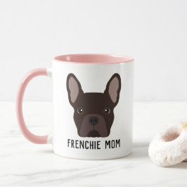 Frenchie Mama Brown French Bulldog Tasse