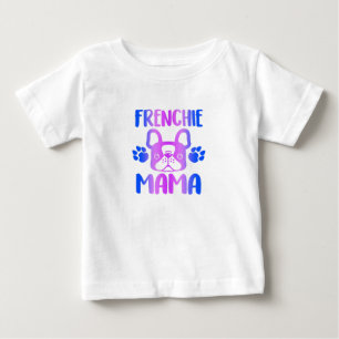Frenchie Mama Bulldog für Hunde Mama Mama Funny Baby T-shirt