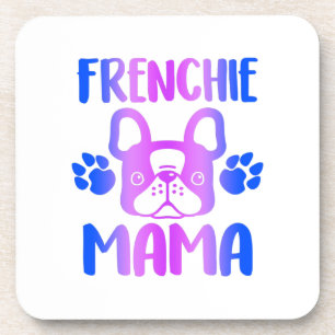Frenchie Mama Bulldog für Hunde Mama Mama Funny Getränkeuntersetzer