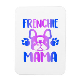Frenchie Mama Bulldog für Hunde Mama Mama Funny Magnet