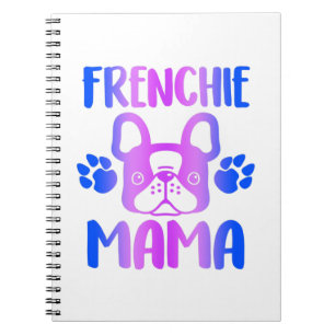 Frenchie Mama Bulldog für Hunde Mama Mama Funny Notizblock