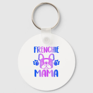 Frenchie Mama Bulldog für Hunde Mama Mama Funny Schlüsselanhänger