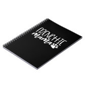 Frenchie Mama | Damenschenspende Notizblock (Linke Seite)