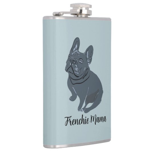 Frenchie Mama Flachmann (Rechts)