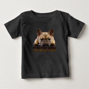 Frenchie-Mama Französische Bulldogge Mama Gesche Baby T-shirt