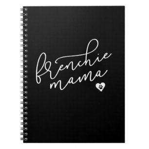 Frenchie Mama French Bulldog Hundegabe Notizblock