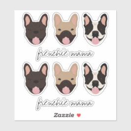 Frenchie Mama French Bulldogs Aufkleber