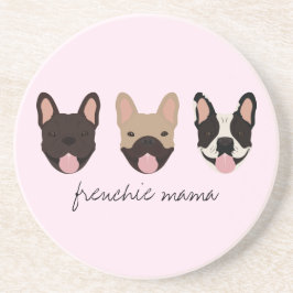 Frenchie Mama French Bulldogs Getränkeuntersetzer