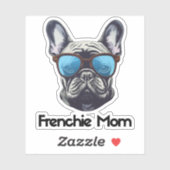 Frenchie Mama Funny French Bulldog Dog Lover Aufkleber (Blatt)