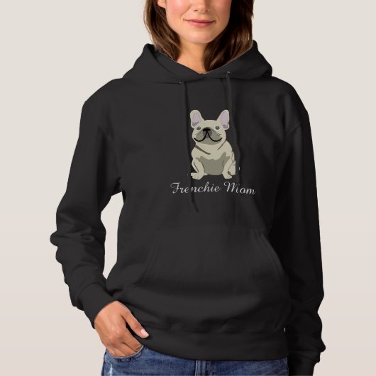 Frenchie Mama Hoodie (Vorderseite)