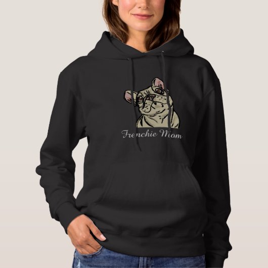 Frenchie Mama Hoodie (Vorderseite)
