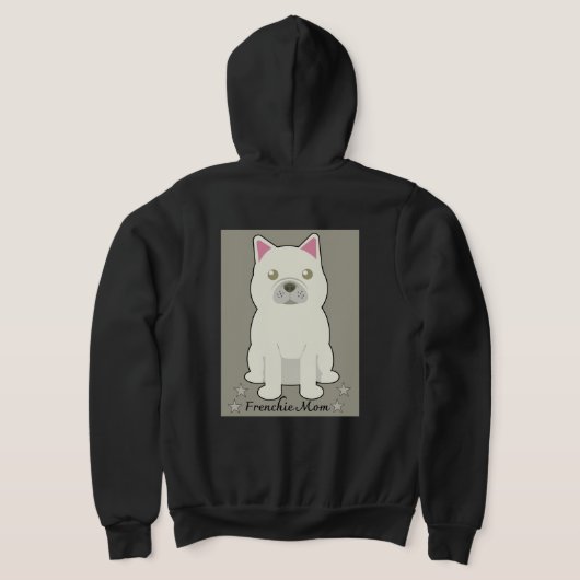Frenchie-Mama Hoodie (AblageHinten)