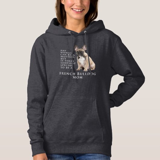 Frenchie Mama Hoodie (Vorderseite)