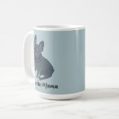 Frenchie Mama Kaffeetasse (Vorderseite Links)