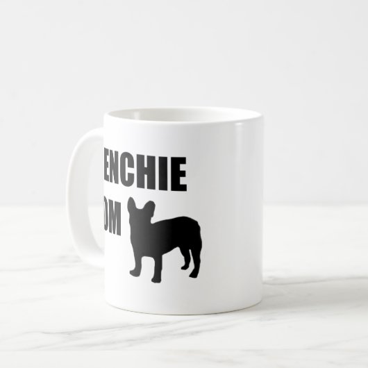 Frenchie Mama Kaffeetasse (Vorderseite Links)