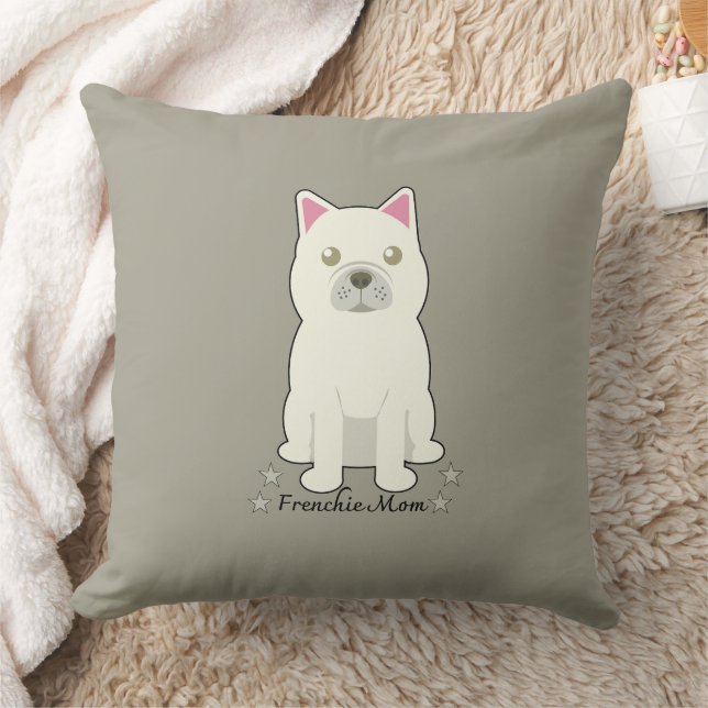 Frenchie-Mama Kissen (Decke)