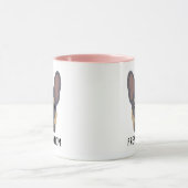 Frenchie Mama Lilac und Tan French Bulldog Tasse (Zentrum)