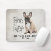 Frenchie Mama Mousepad (Mit Mouse)