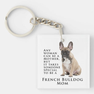 Frenchie Mama Schlüsselanhänger