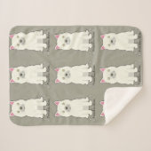 Frenchie Mama Sherpadecke (Vorderseite (Horizontal))