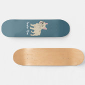 Frenchie Mama Skateboard (Horizontal)