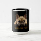 Frenchie Mama T Women French Bulldog Gift Dog Mama Tasse (Zentrum)