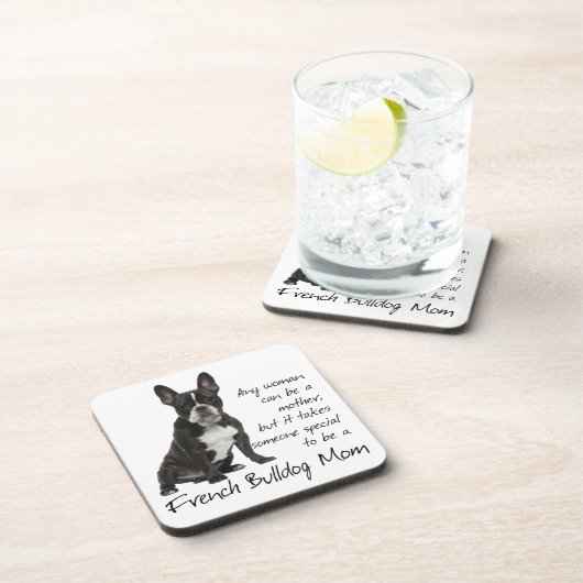 Frenchie Mama Untersetzer (Rechte Seite)