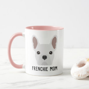 Frenchie Mama White French Bulldog Tasse
