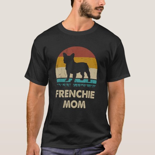 Frenchie Mama Womens Frenchie Mama T-Shirt (Vorderseite)